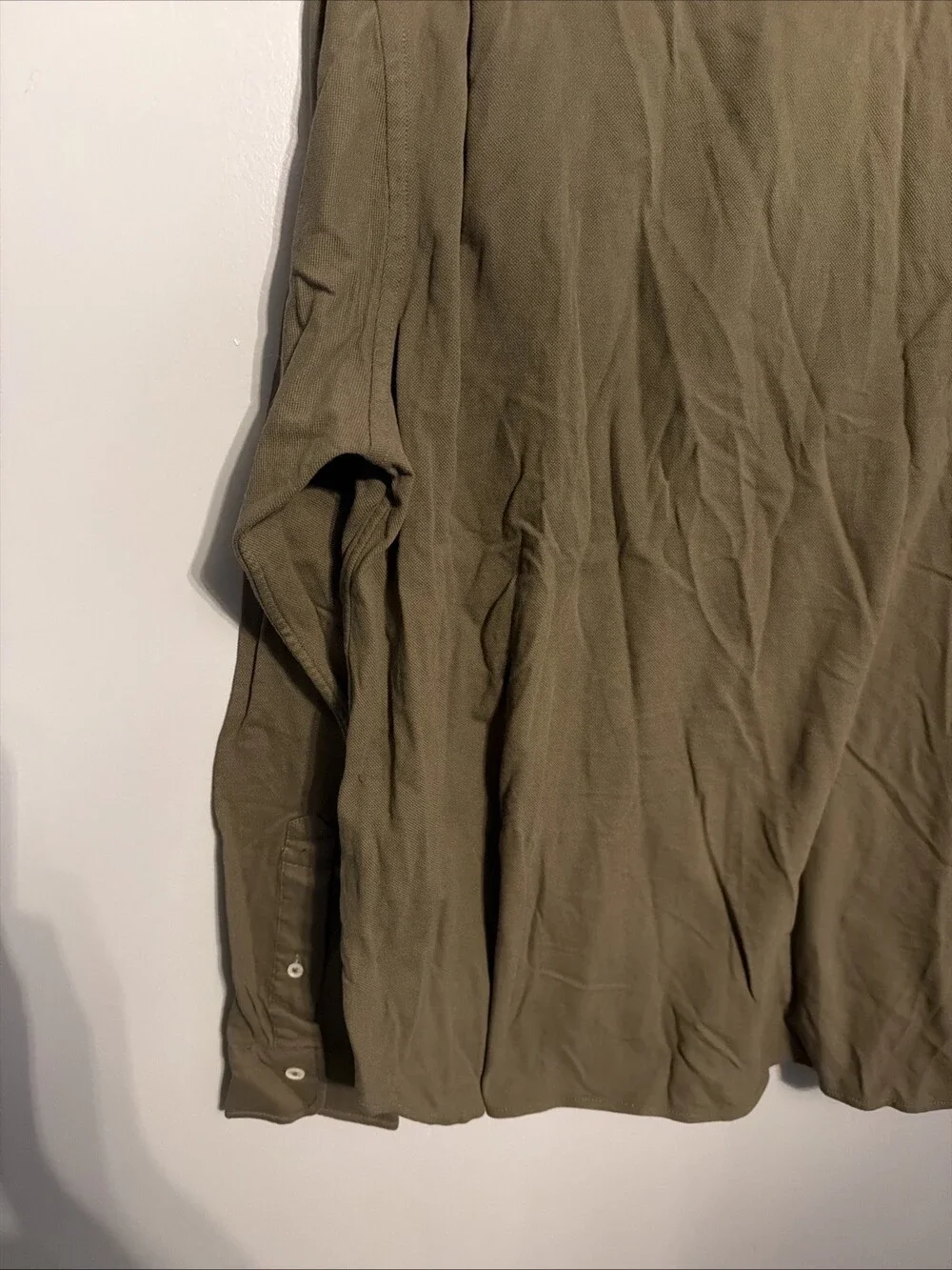 Buck Mason Men’s Large Ranger Campus Knit Oxford Button Down Shirt